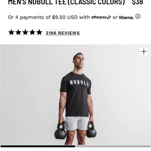 Brand new with tags size small, NoBull T-shirt